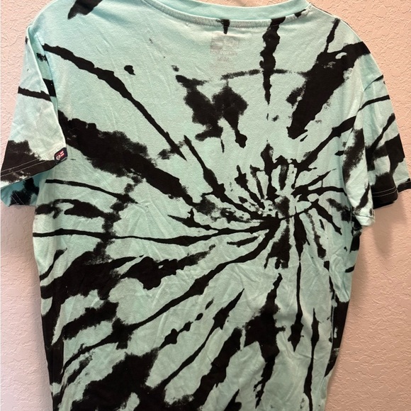 Vintage Phat Farm Aqua Tie Dye Savage T-Shirt size M - Picture 3 of 6
